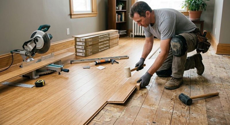 Bamboo Flooring Installation in San Antonio, TX