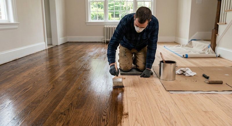 Floor Staining Service in Alpharetta, GA