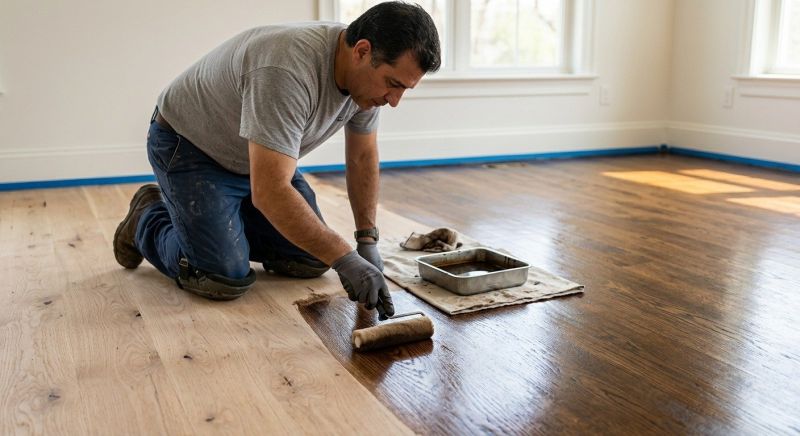 Floor Staining Service in Olathe, KS