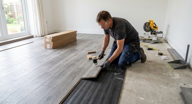 Laminate Flooring Replacement in Roseville, CA