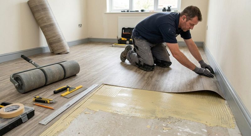 Sheet Flooring Installation in San Antonio, TX