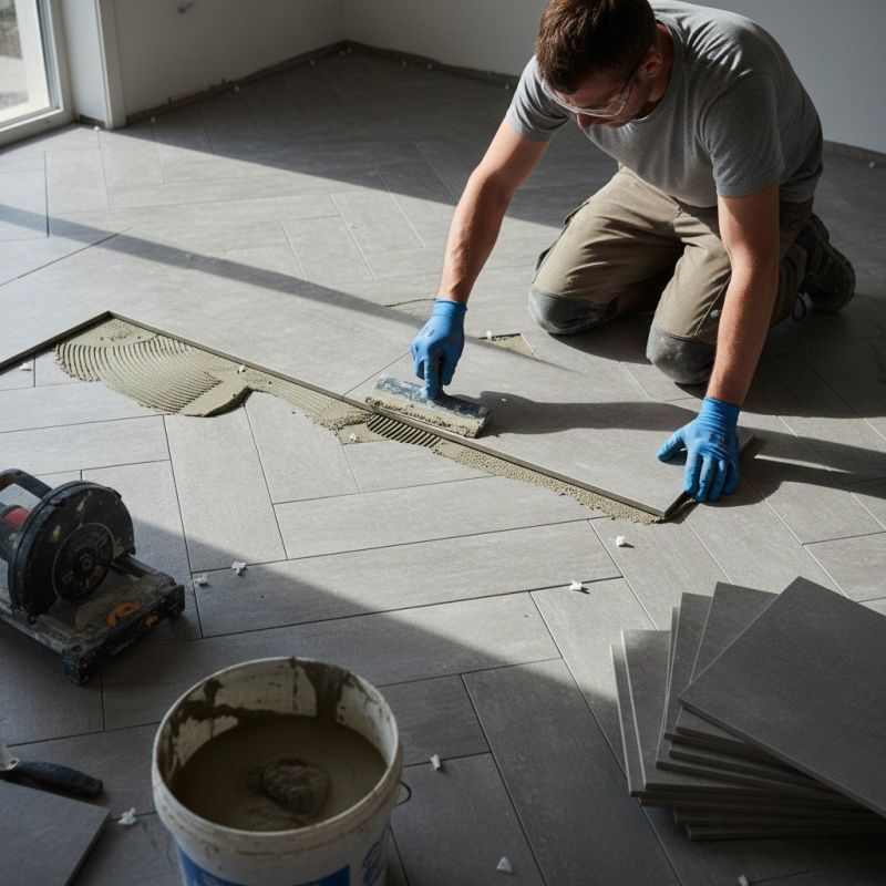 Tile Floor Installation in Alexandria, VA