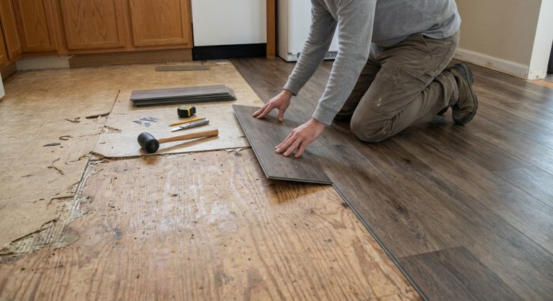 Vinyl Tile Replacement in Longmont, CO