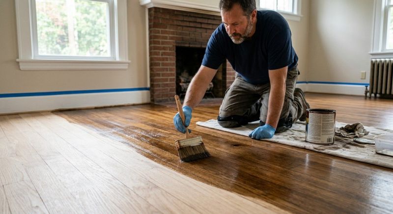 Floor Staining Service in Alpharetta, GA