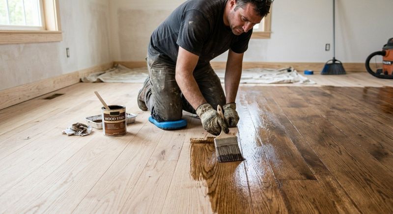 Floor Staining Service in Kansas City, KS