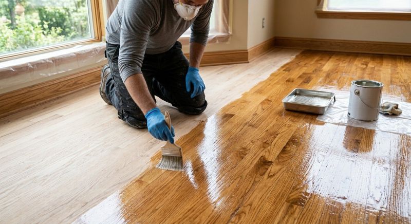 Floor Varnishing in Olathe, KS