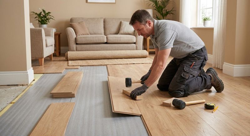 Laminate Floor Installation in Roseville, CA