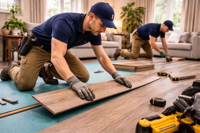 Laminate Floor Replacement in Roseville, CA