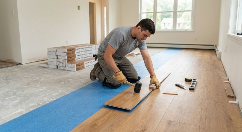 Lvp Flooring Installation in Austin, TX