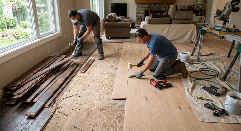 Oak Floor Replacement in Phoenix, AZ