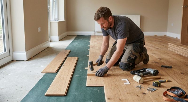 Plank Floor Installation in Austin, TX