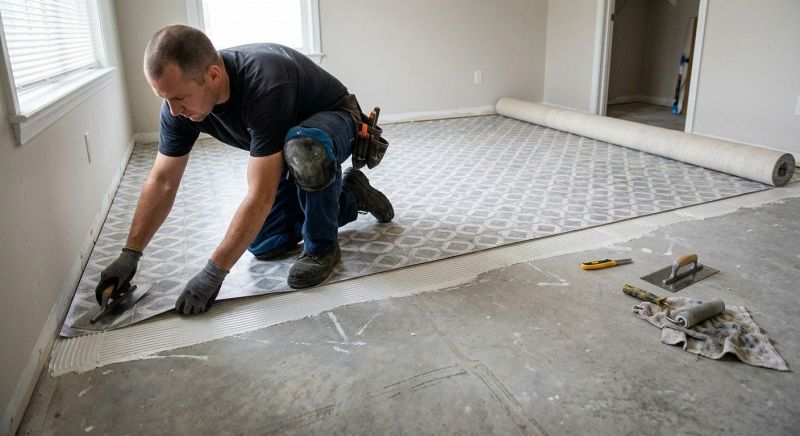 Sheet Flooring Installation in Longmont, CO