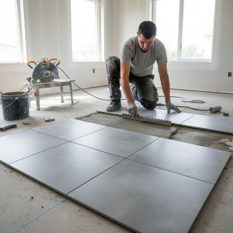 Tile Floor Installation in Fredericksburg, VA