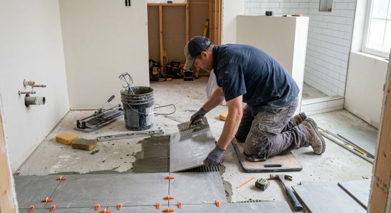 Tile Laying Service in Fredericksburg, VA
