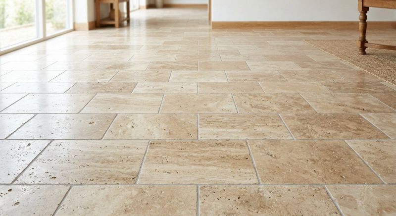 Travertine Floor Installation in Annapolis, MD