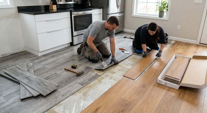 Vinyl Tile Replacement in Fort Worth, TX