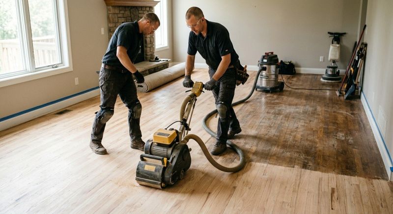 Wood Floor Refinishing in Alpharetta, GA