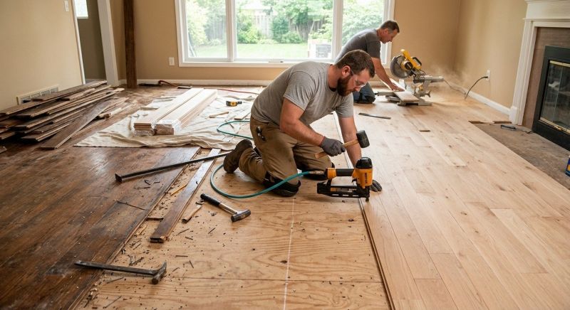 Wood Floor Replacement in Austin, TX