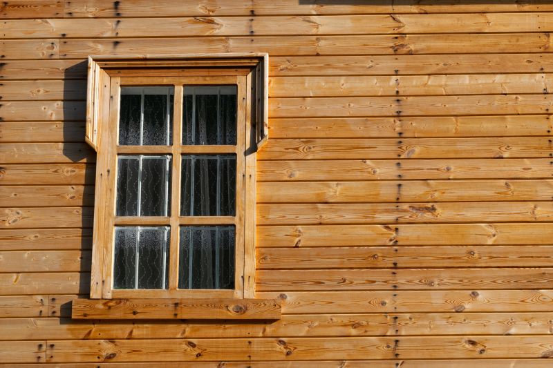 Restored Wooden Window Frame